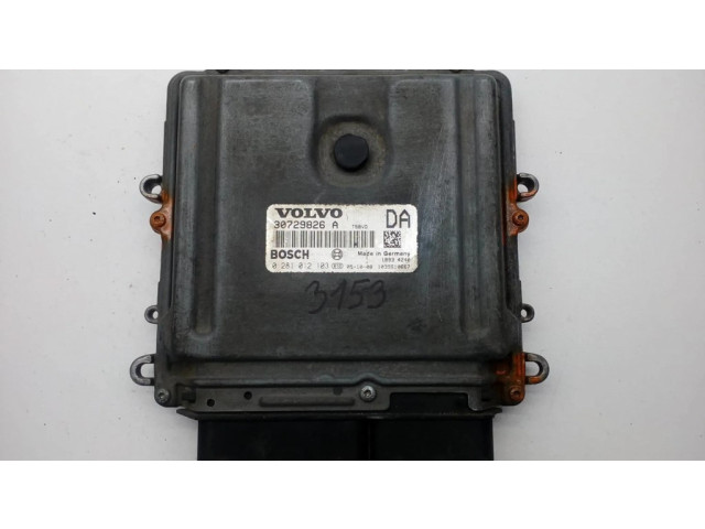 Блок управления двигателя 30729826A, 0281012103   Volvo XC90