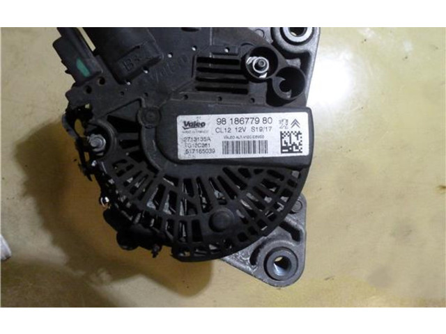 Генератор 9818677980, CL12   Peugeot 2008 I      