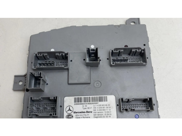 Блок комфорта A2059006822 Mercedes-Benz C W205