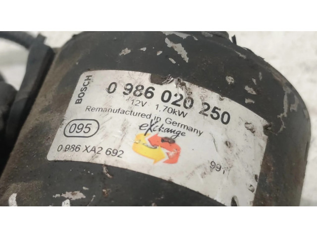 Стартер 0986020250, 0986XA2692 Volkswagen Touran I