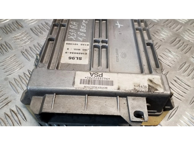 Блок управления двигателя 216260349, 9629372780 Citroen Xsara