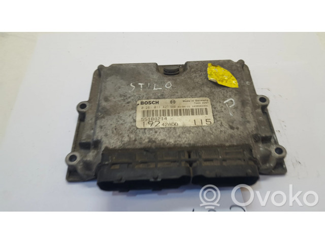 Řídící jednotka 0281011421, 55188214 Fiat Stilo 2003