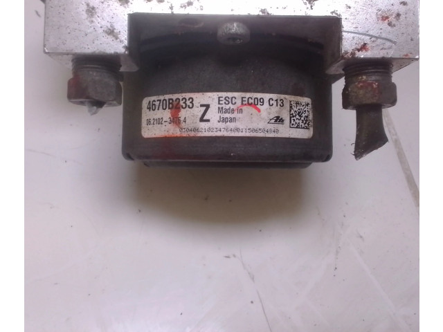 Блок АБС 4670B233, 06210234764 Mitsubishi Outlander 2013 - 2021 года