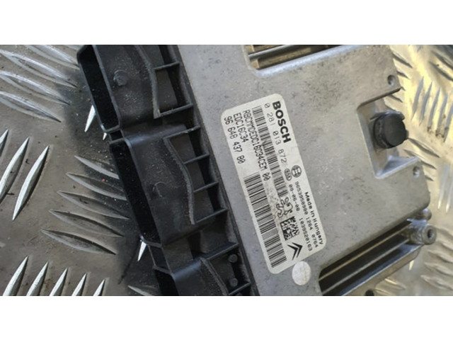 Řídící jednotka 0281013872, 9664843780 Citroen C3 Picasso 2010