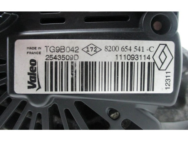 Генератор 8200654541C Renault Clio III