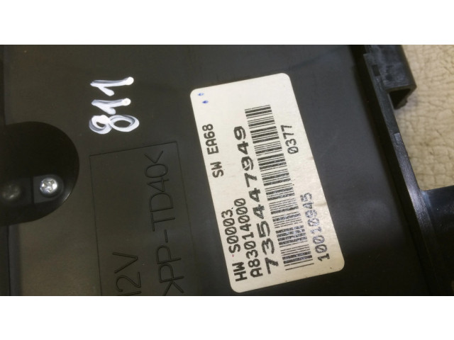 Блок управления климат-контролем 735447949, A83014000   Fiat Punto (199)