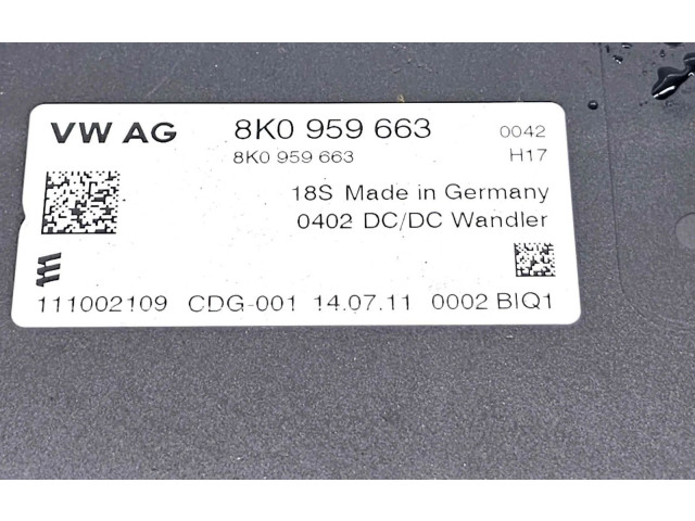 Блок комфорта 8K0959663 Audi A1