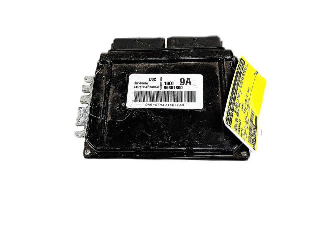 Блок управления двигателя 96801800   Chevrolet Matiz