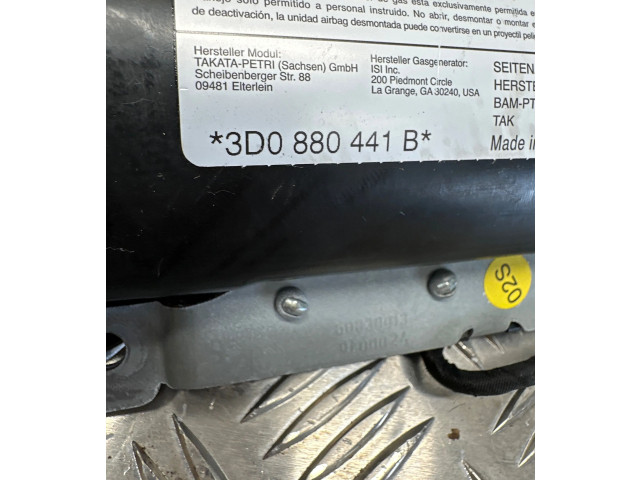Подушка безопасности в сиденье 3D0880441B Volkswagen Phaeton