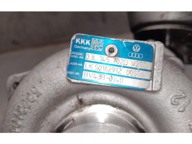 Турбина Audi A4 Allroad 03L145702D, 03L145702J для двигателя CAGB