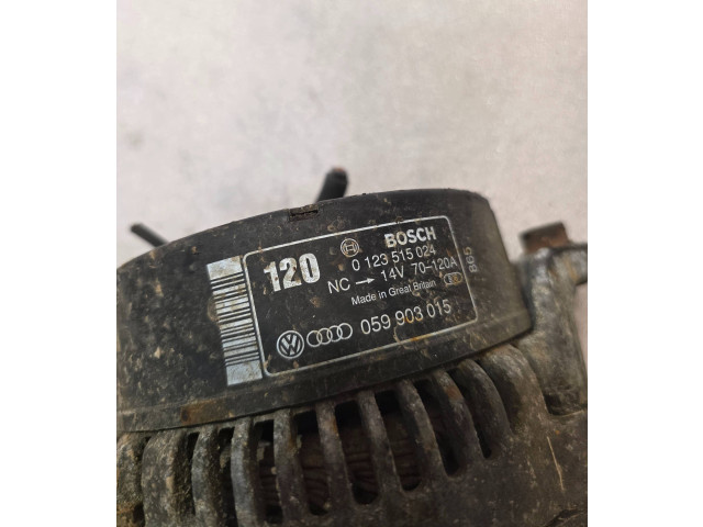 Генератор 0123515024, 059903015   Audi A6 S6 C5 4B      