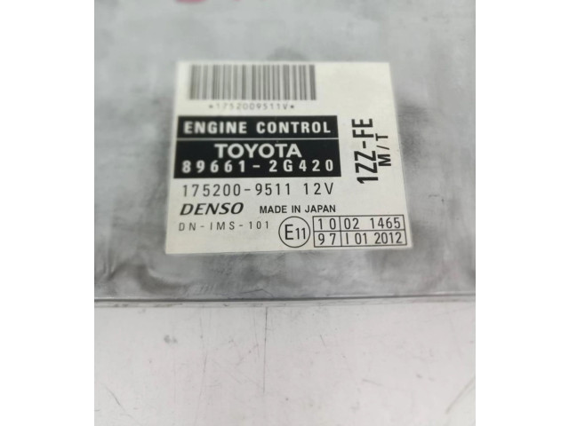 Řídící jednotka 896612G420 Toyota Celica T230
