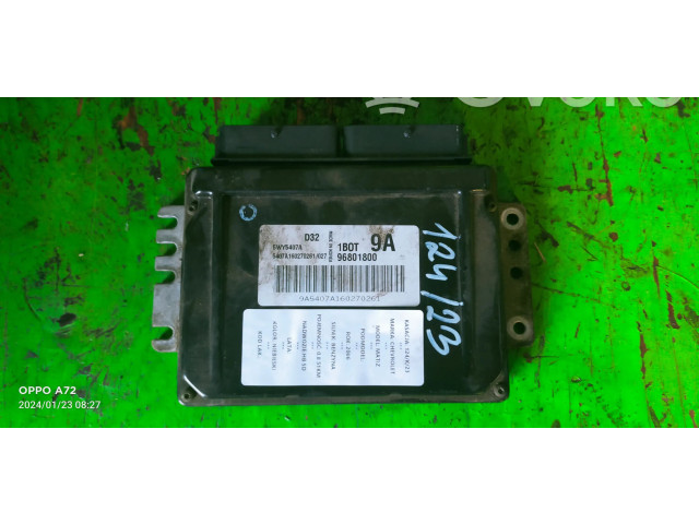 Блок управления двигателем Блок управления 5WY5407A Chevrolet Matiz