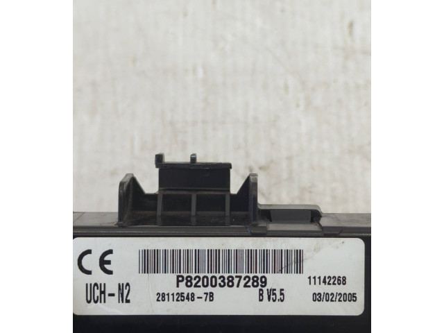 Блок комфорта 281125487B, P8200387289 Renault Clio II