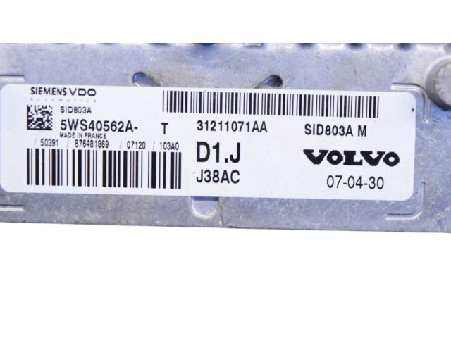 Блок управления двигателя 31211071 Volvo C30