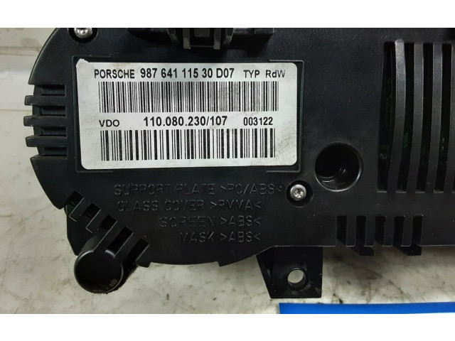 Přístrojová deska Porsche Boxster 987 2007 98764111530D07, 98764111530D07