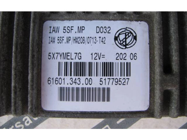 Блок управления двигателя IAW5SF.MP, 51779527 Fiat Albea