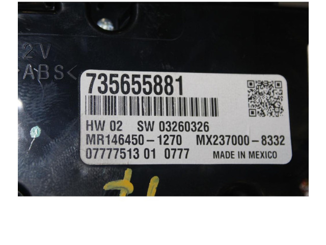 Блок управления климат-контролем    Fiat 500L