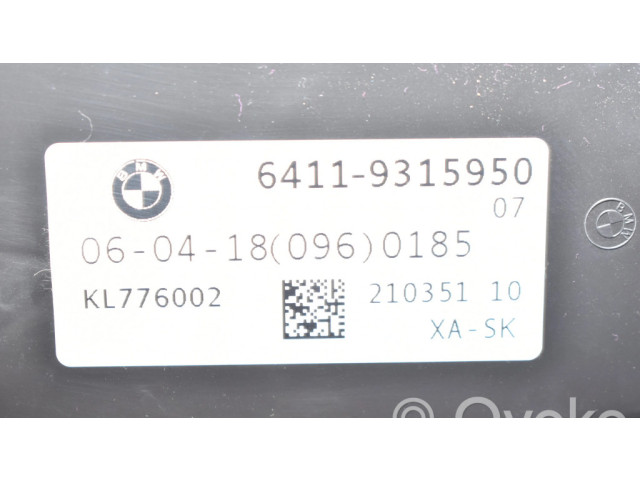 Вентилятор печки 64119315950, 9315950 BMW 6 G32 Gran Turismo