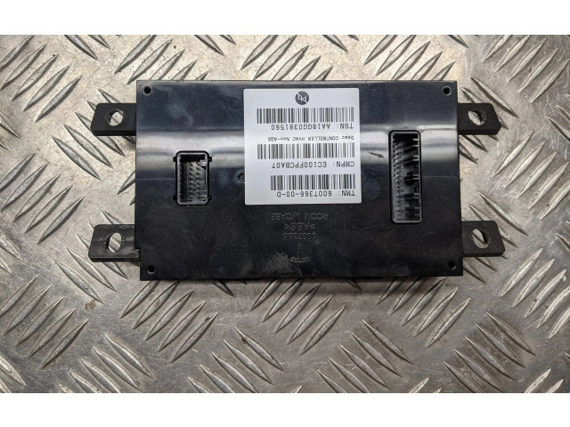Блок управления климат-контролем 6007366, 600736600D Tesla Model S