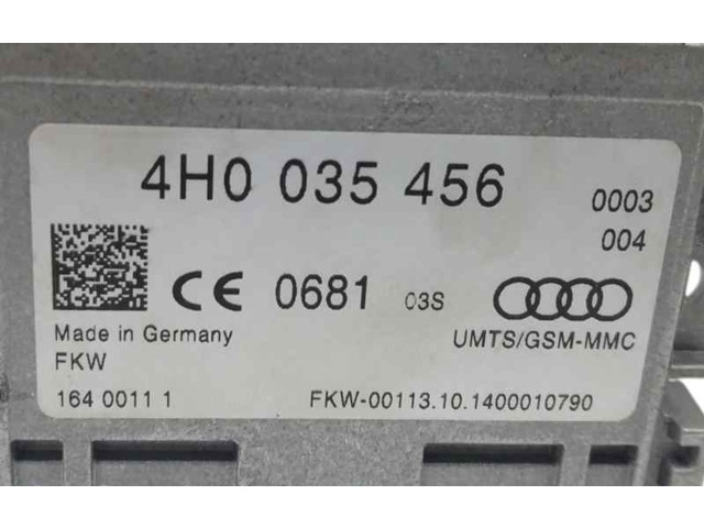 Блок управления 4H0035456, AMPLIFICADORSEAL Audi A7 S7 4G
