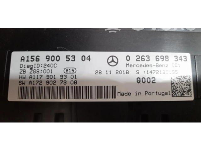 Přístrojová deska  Mercedes-Benz GLA W156 2019 A1569005304  