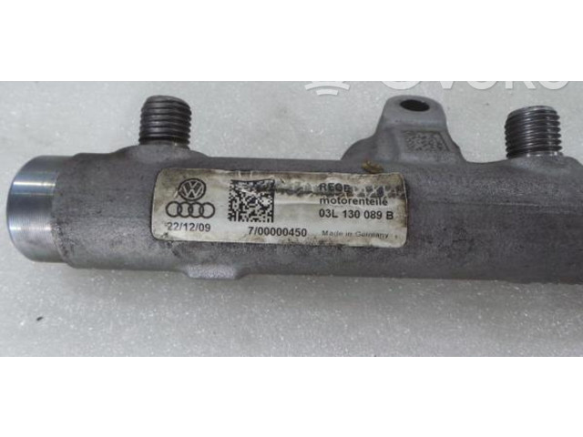 Топливная рампа 03L130089B, 03L906051 Volkswagen Golf VI