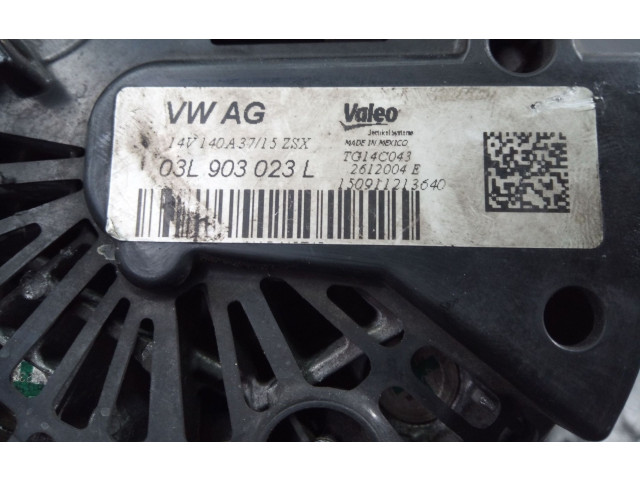 Генератор 03L903023L, P3-B5-13-1 Volkswagen Caddy
