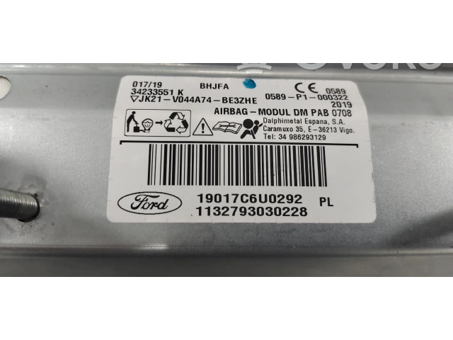Подушка безопасности пассажира JK21V044A74BE, 2733308 Ford Transit Custom
