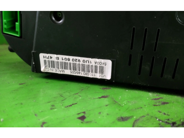 Панель приборов 1U0920801B   Skoda Octavia Mk1 (1U)       