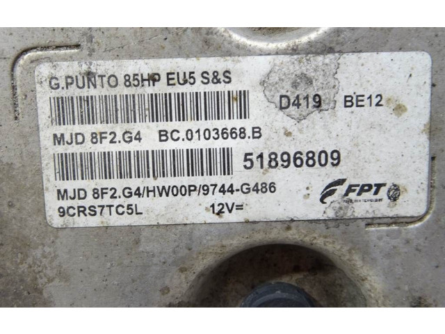 Řídící jednotka 51896809 Fiat Punto (199) 2009