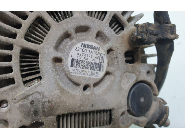 Генератор 231001AT6M Nissan Navara D40