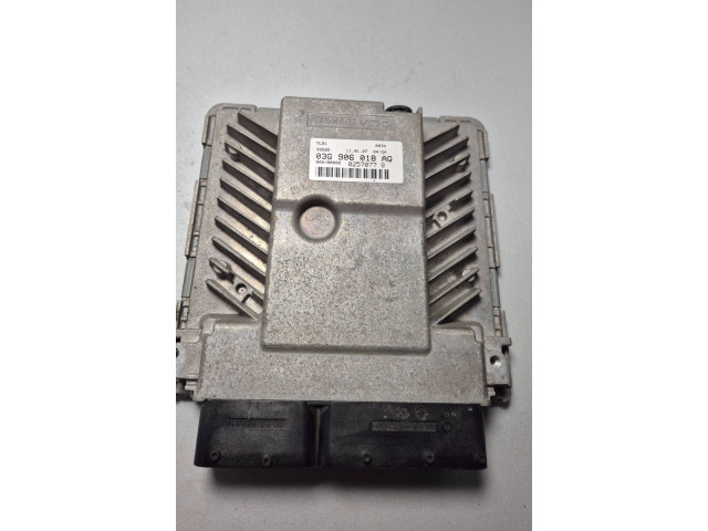 Блок управления двигателя 03G906018AQ, 5WP45549AF Audi A3 S3 A3 Sportback 8P