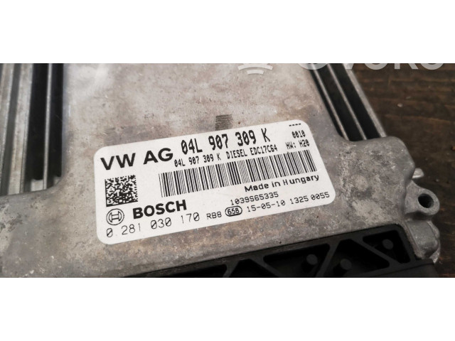 Řídící jednotka 04L907309K, 0281030170   Volkswagen Tiguan 2015