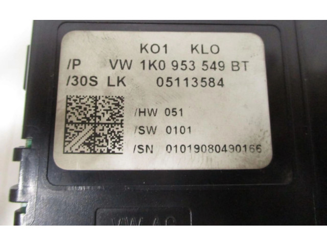 Řídící jednotka 1K0953549BT Volkswagen Caddy 2008