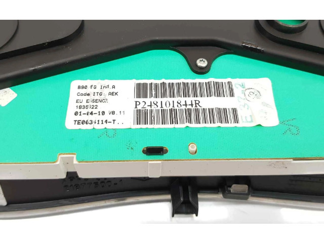 Панель приборов 248101844R, TE0034114T   Dacia Sandero       