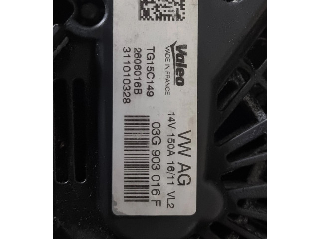 Генератор 03G903016R, TG15C149 Audi Q5 SQ5