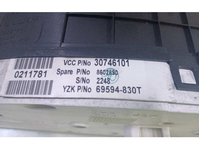 Панель приборов 30746101, 69594830T Volvo XC90