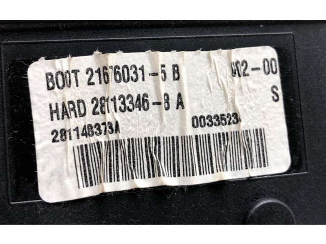 Блок управления 9660105980 Citroen C4 I