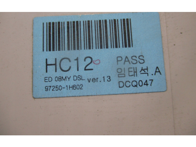 Блок управления климат-контролем 972501H602   KIA Ceed