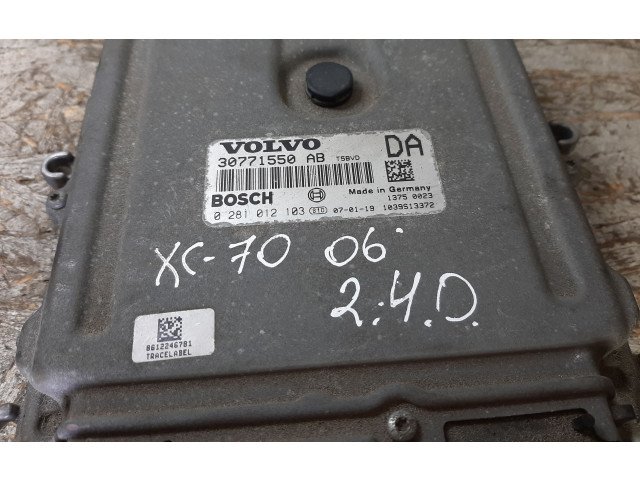 Блок управления двигателя 30771550AB, 30771550 Volvo XC70
