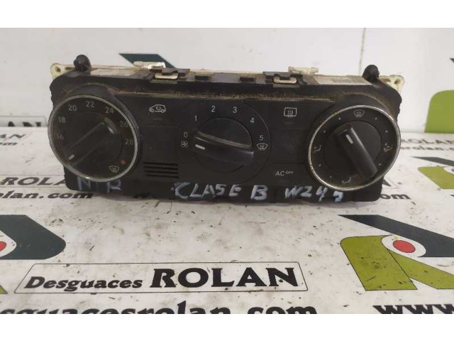 Блок управления климат-контролем A1698301385   Mercedes-Benz A W169