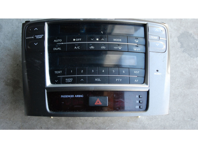 Блок управления климат-контролем 200KM, 2006R Lexus IS 220D-250-350