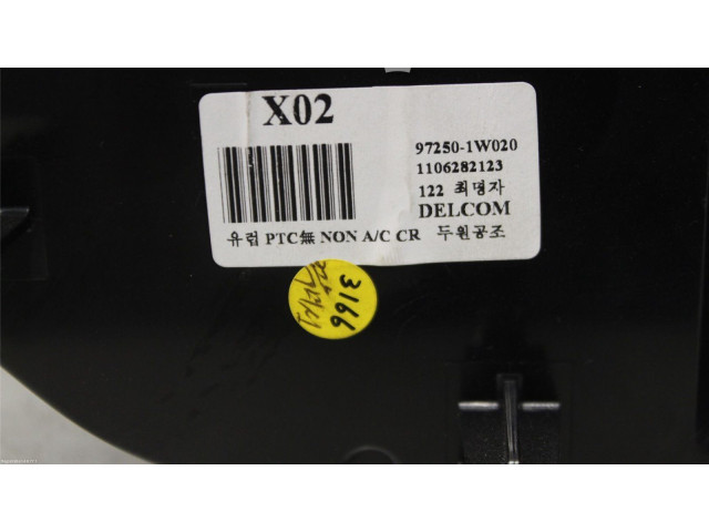 Блок управления климат-контролем 972501W020, 972501W020   KIA Rio