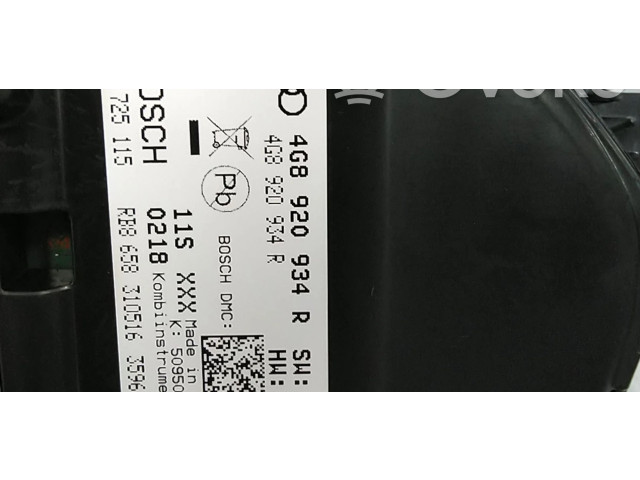 Přístrojová deska Audi A6 S6 C7 4G 2017 4G8920934R