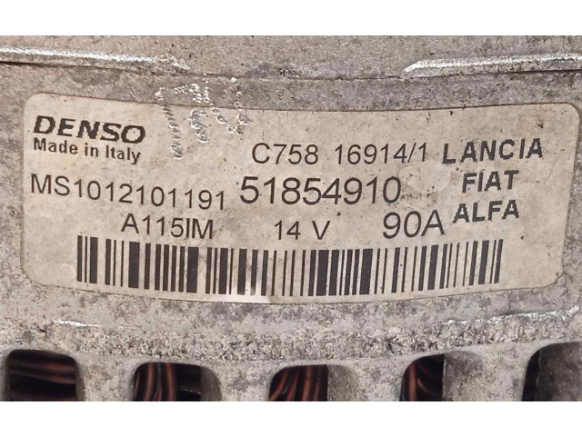 Генератор 51854910, MS1012101191   Opel Combo D      