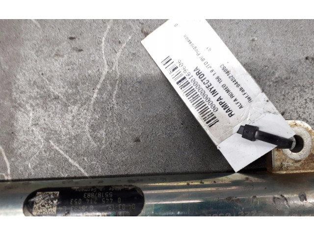 Vstřikovací lišta 0445214053 Alfa Romeo 156