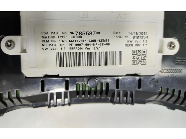 Панель приборов Citroen DS4