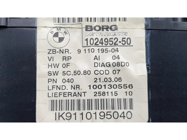 Přístrojová deska BMW 7 G11 G12 2015 102495250, 100130556