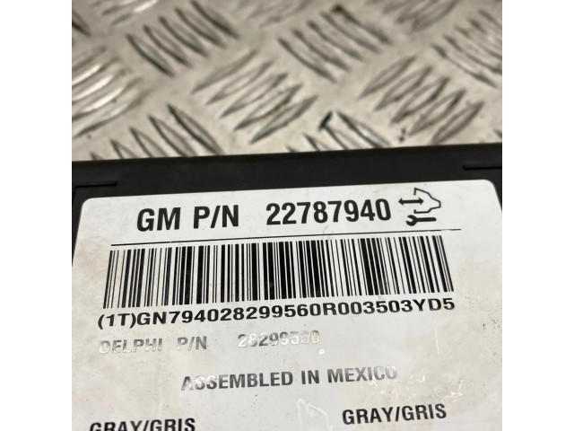 Блок комфорта 22787940, 28299560 Chevrolet Captiva